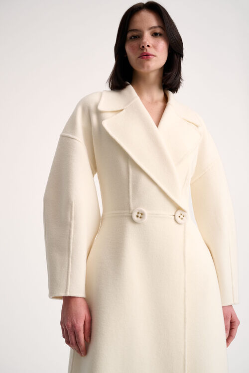 Luisa Spagnoli Sondaggio - Cappotto In Panno Di Lana