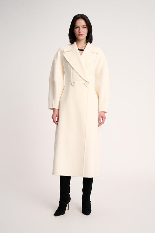 Luisa Spagnoli Sondaggio - Cappotto in panno di lana