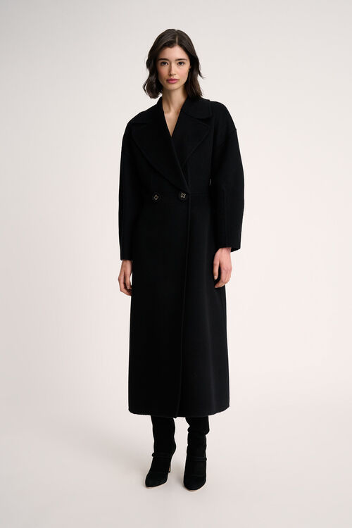 Luisa Spagnoli Sondaggio - Cappotto in panno di lana