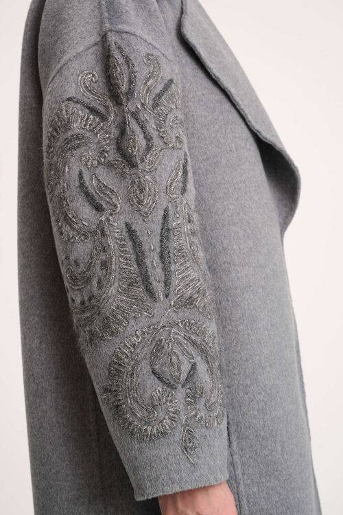 Luisa Spagnoli Sparta - Cappotto ricamato