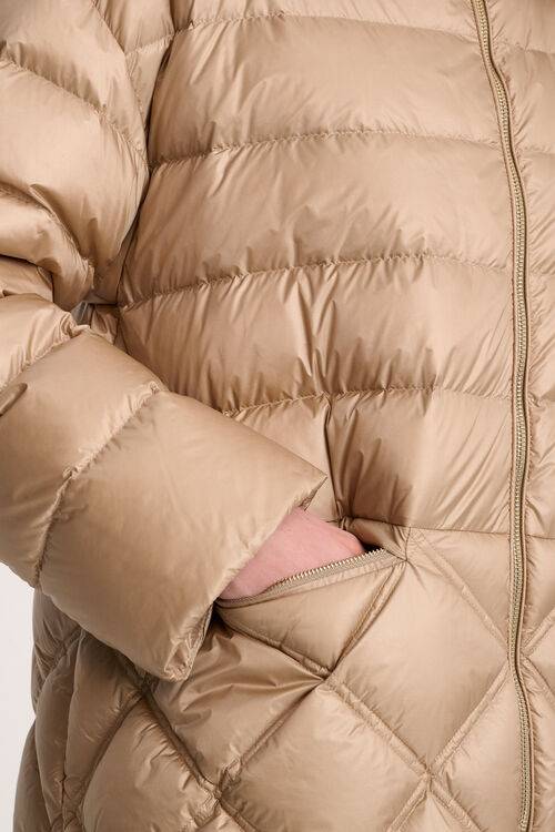 Luisa Spagnoli Stato - Piumino Con Cappuccio