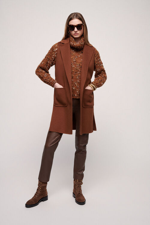 Luisa Spagnoli Sula - Gilet A Vestaglia