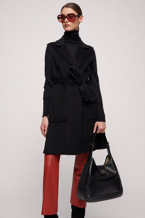 Luisa Spagnoli Sula - Gilet A Vestaglia