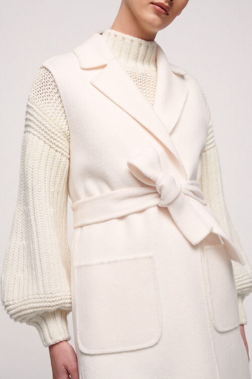 Luisa Spagnoli Sula - Gilet A Vestaglia