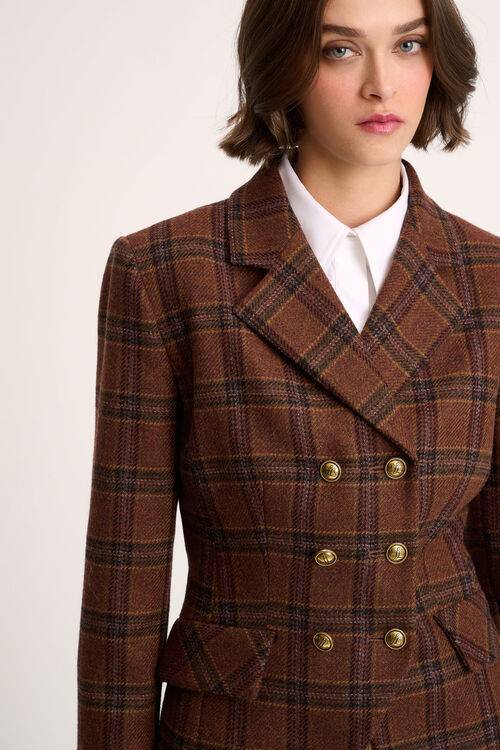 Luisa Spagnoli Suoneria - Giacca Tartan