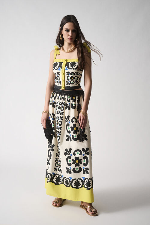 Luisa Spagnoli Temperino - Gonna Svasata