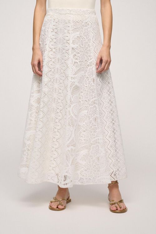 Luisa Spagnoli Tiglio - Gonna in pizzo