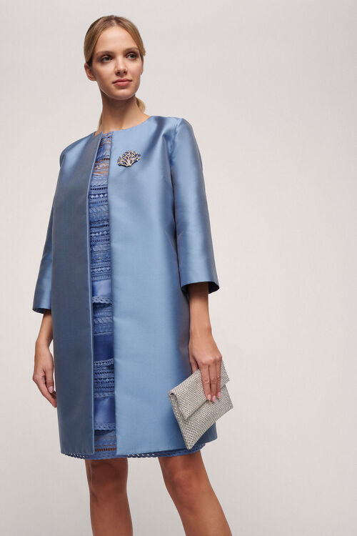 Luisa Spagnoli Vadis - Spolverino In Misto Seta