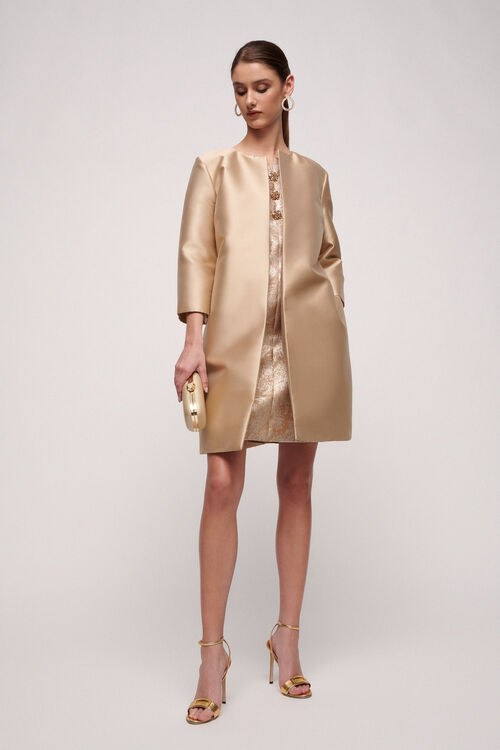 Luisa Spagnoli Vadis - Spolverino In Misto Seta