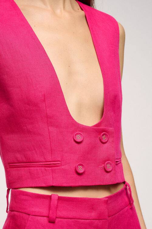 Luisa Spagnoli Valdo - Gilet Cropped