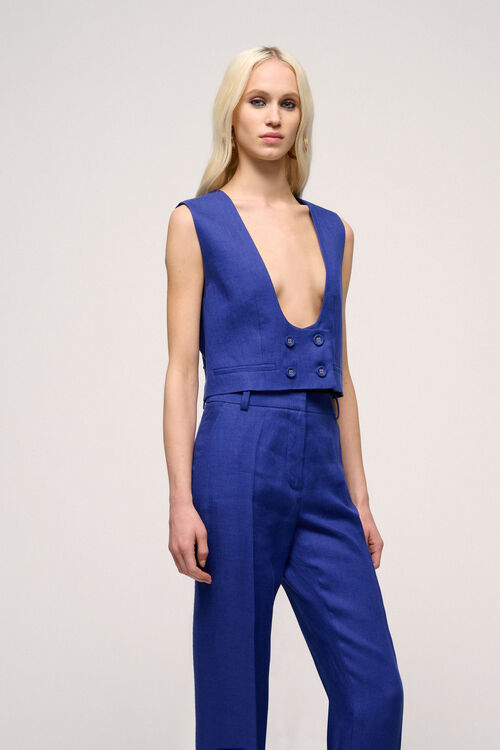 Luisa Spagnoli Valdo - Gilet cropped