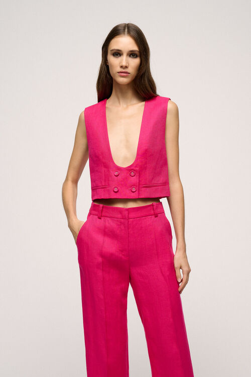 Luisa Spagnoli Valdo - Gilet cropped