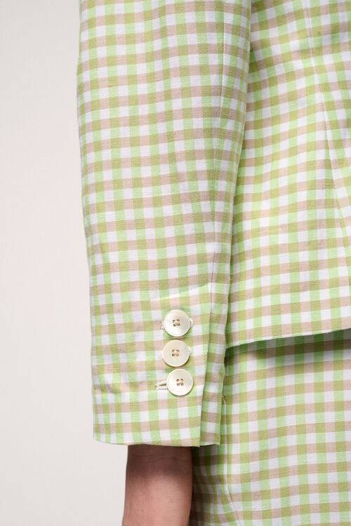 Luisa Spagnoli Valorosa - Giacca Doppiopetto Vichy