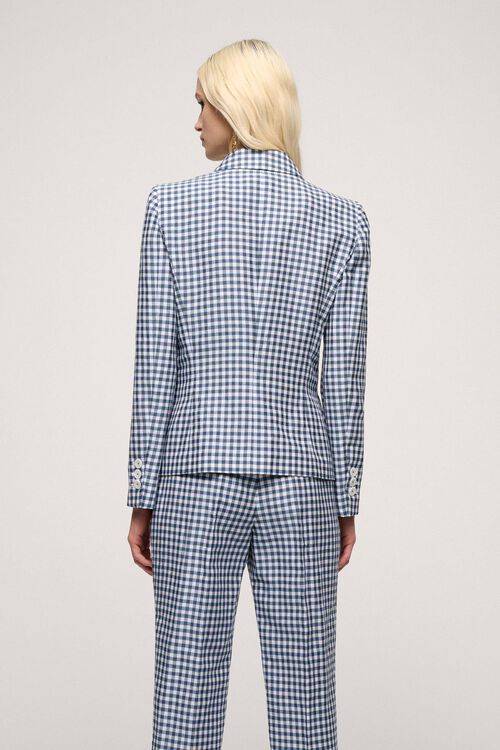 Luisa Spagnoli Valorosa - Giacca Doppiopetto Vichy