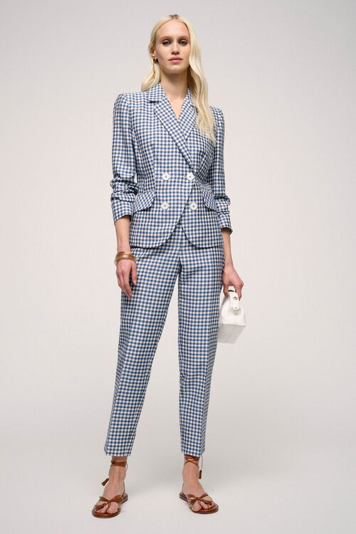 Luisa Spagnoli Valorosa - Giacca Doppiopetto Vichy