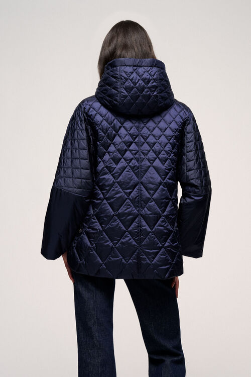 Luisa Spagnoli Vaporoso - Piumino Con Cappuccio