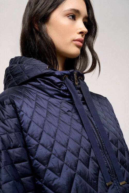 Luisa Spagnoli Vaporoso - Piumino Con Cappuccio