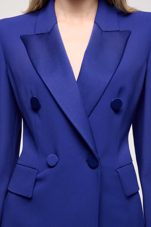 Luisa Spagnoli Vegetale - Giacca Con Revers In Raso