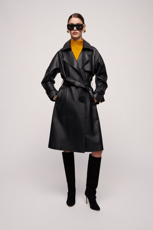 Luisa Spagnoli Velica - Trench In Pelle