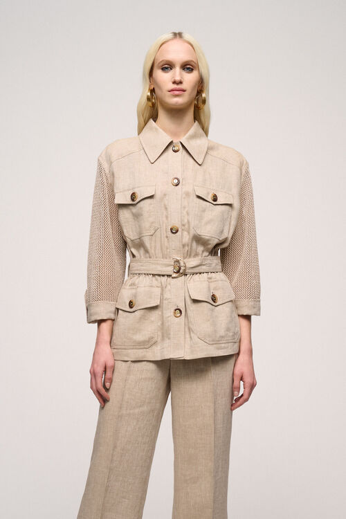 Luisa Spagnoli Velista - Giacca in lino
