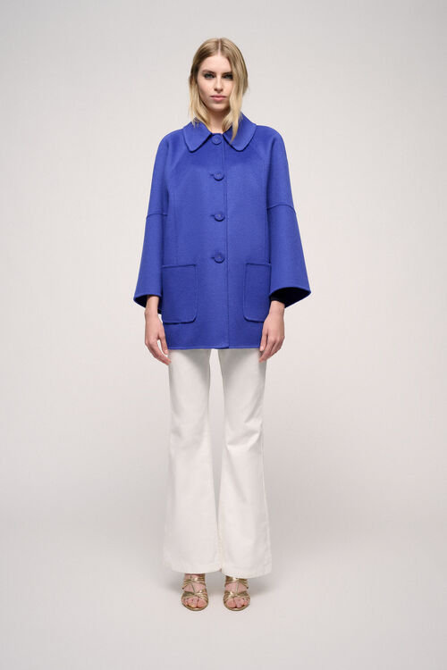 Luisa Spagnoli Velocita - Caban In Misto Lana