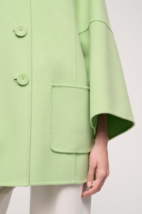 Luisa Spagnoli Velocita - Caban In Misto Lana