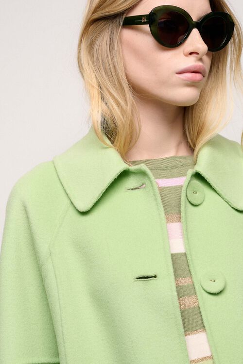 Luisa Spagnoli Velocita - Caban In Misto Lana