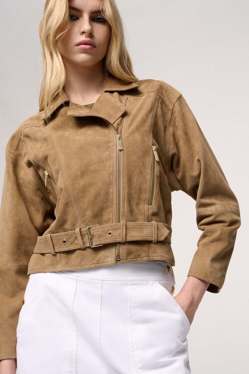 Luisa Spagnoli Vespucci - Giacca In Pelle