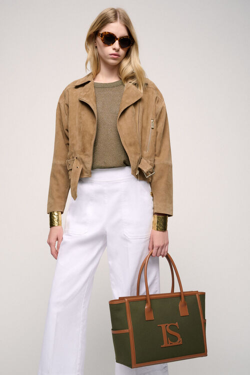 Luisa Spagnoli Vespucci - Giacca In Pelle