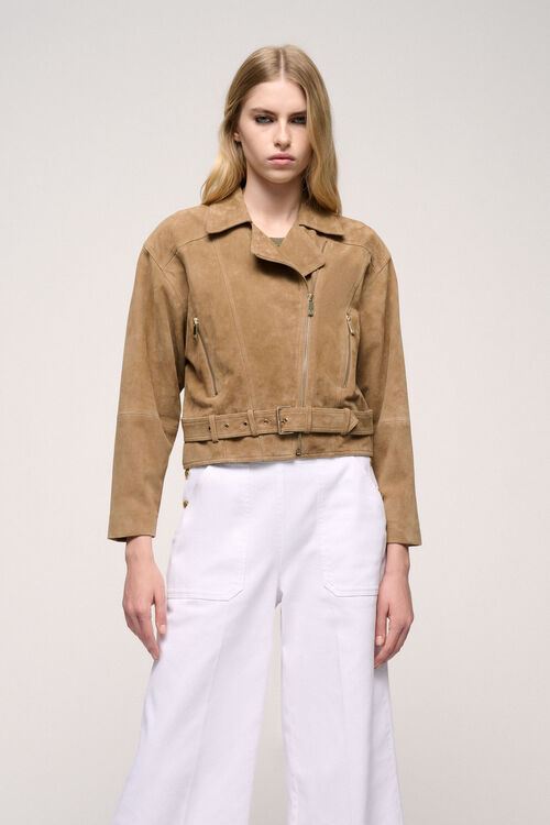 Luisa Spagnoli Vespucci - Giacca in pelle