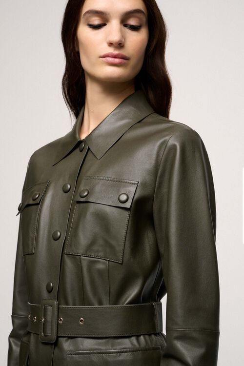 Luisa Spagnoli Vezzano - Giacca Field In Pelle