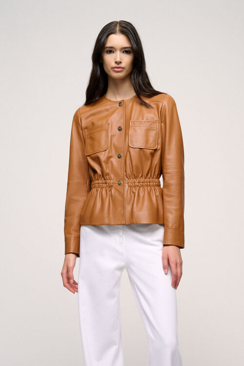 Luisa Spagnoli Vicario - Giacca in pelle