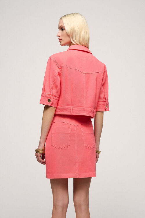 Luisa Spagnoli Visto - Giacca Cropped In Cotone