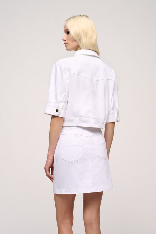 Luisa Spagnoli Visto - Giacca Cropped In Cotone