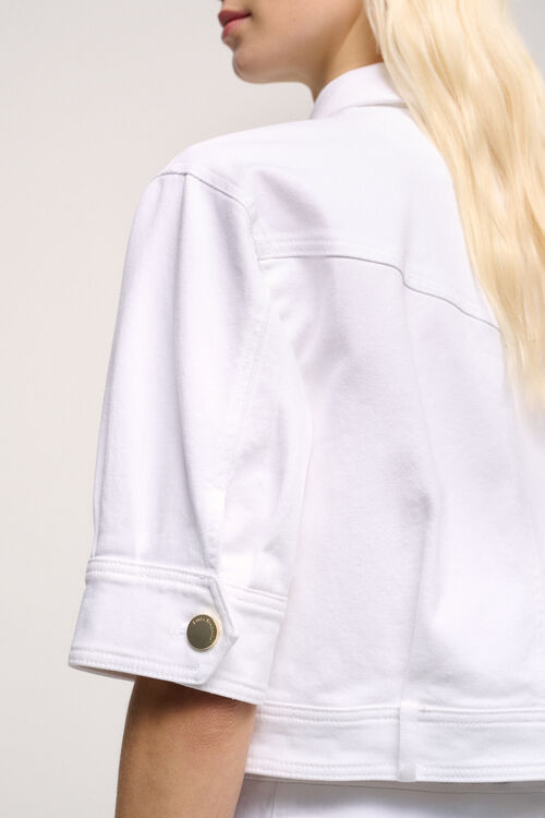 Luisa Spagnoli Visto - Giacca Cropped In Cotone