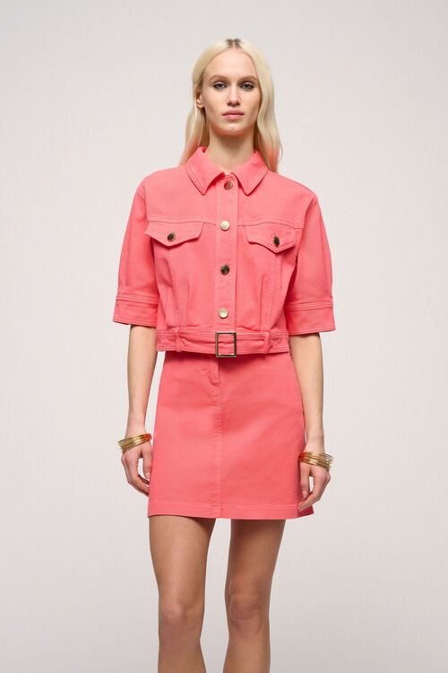 Luisa Spagnoli Visto - Giacca cropped in cotone