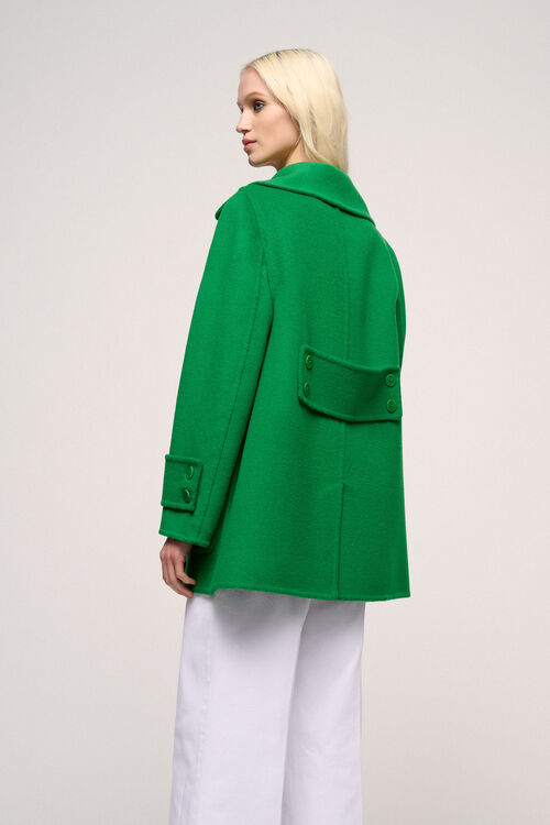 Luisa Spagnoli Vivai - Caban In Misto Lana