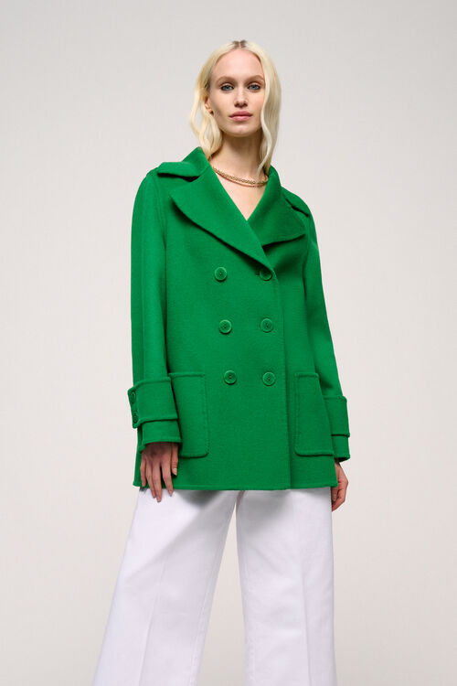 Luisa Spagnoli Vivai - Caban in misto lana