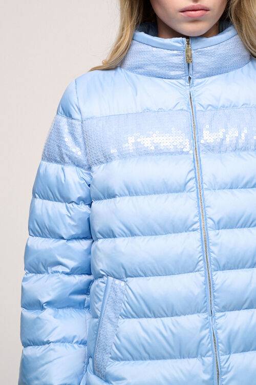 Luisa Spagnoli Vogatore - Piumino Con Paillettes