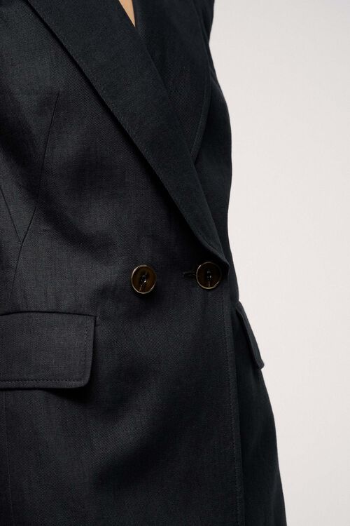 Luisa Spagnoli Volta - Gilet In Misto Lino