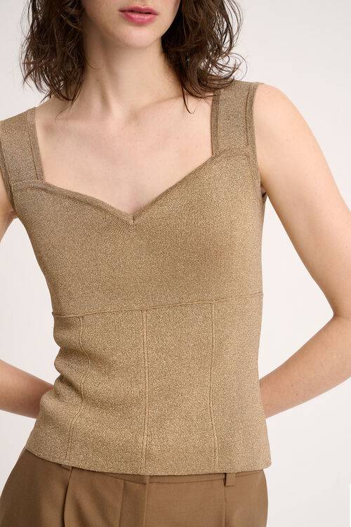 Luisa Spagnoli Zac - Top In Lurex