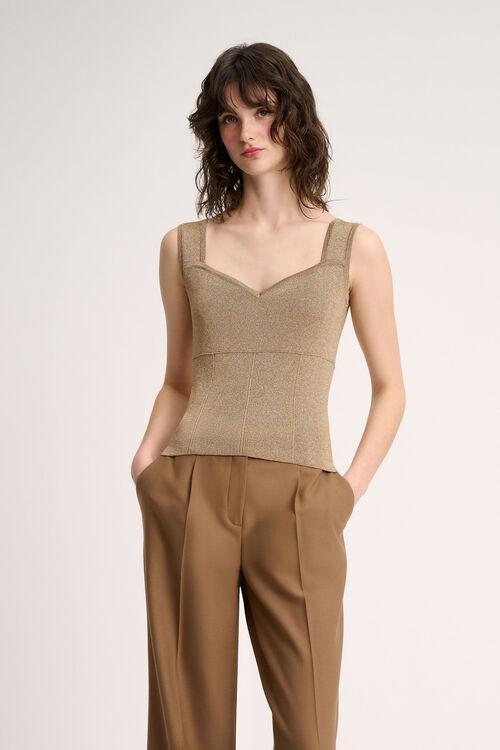 Luisa Spagnoli Zac - Top In Lurex