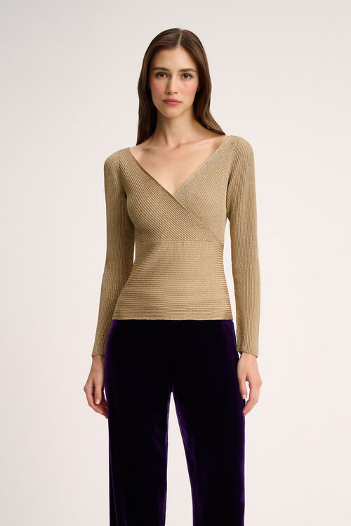 Luisa Spagnoli Zagana - Maglia lurex