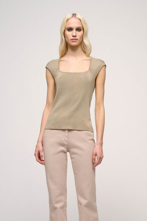 Luisa Spagnoli Zana - Top lurex