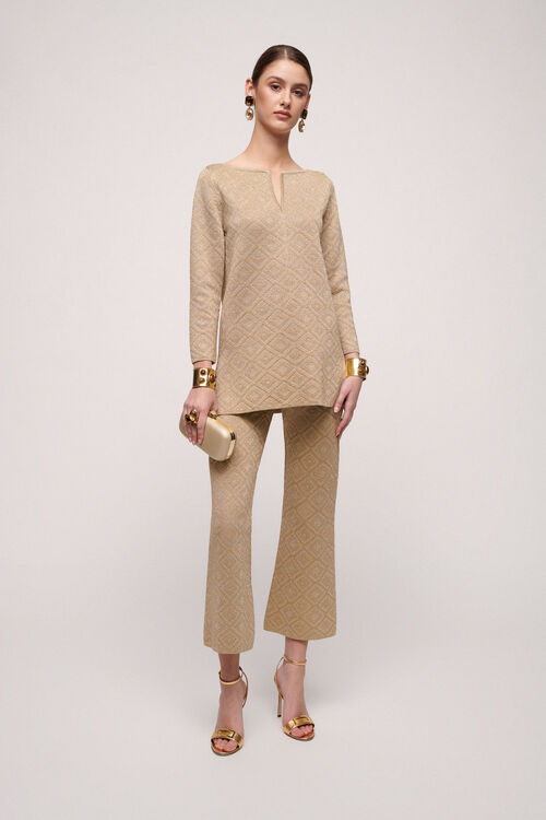 Luisa Spagnoli Zelinda - Pantalone In Lurex