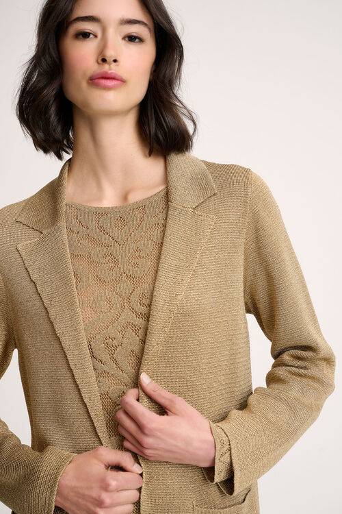 Luisa Spagnoli Zeppola - Cardigan Lurex