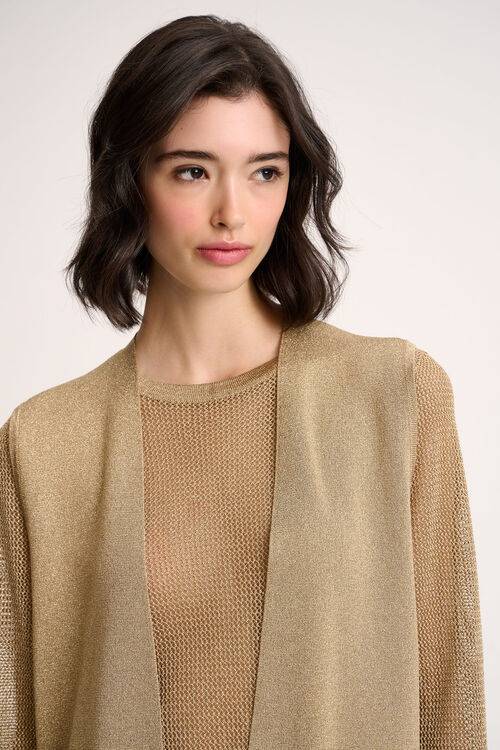 Luisa Spagnoli Zio - Gilet In Lurex