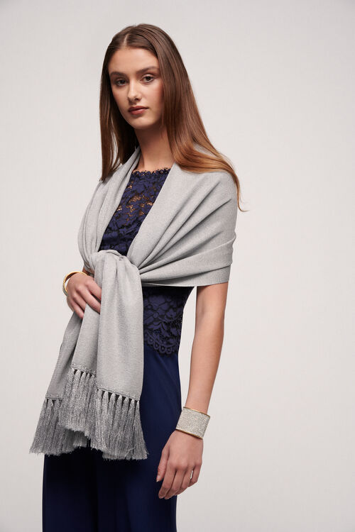 Luisa Spagnoli Zoom - Stola in lurex