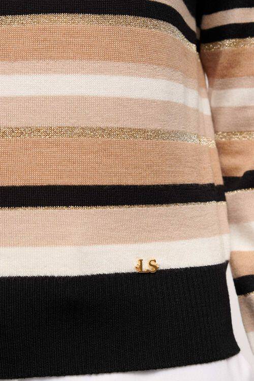 Luisa Spagnoli Macchietta - Pullover A Righe Multicolor