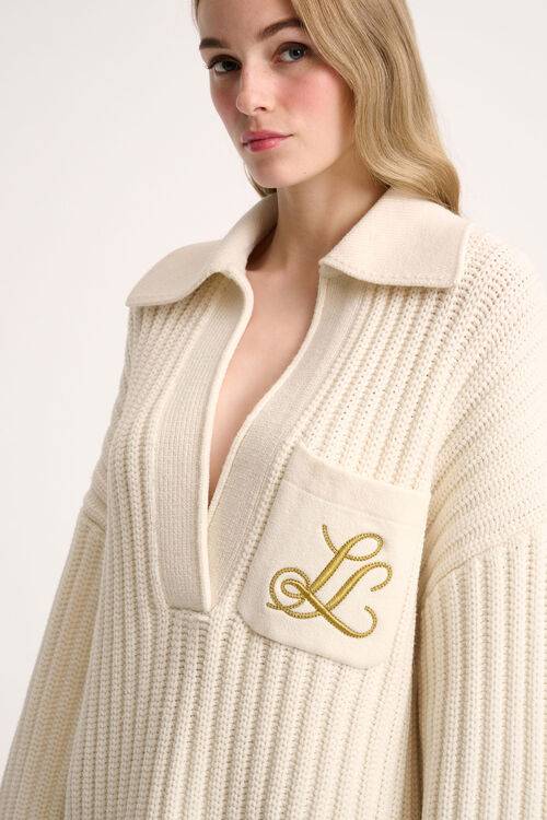 Luisa Spagnoli Maniacale - Maxi Pullover Ricamato - Fashion Show
